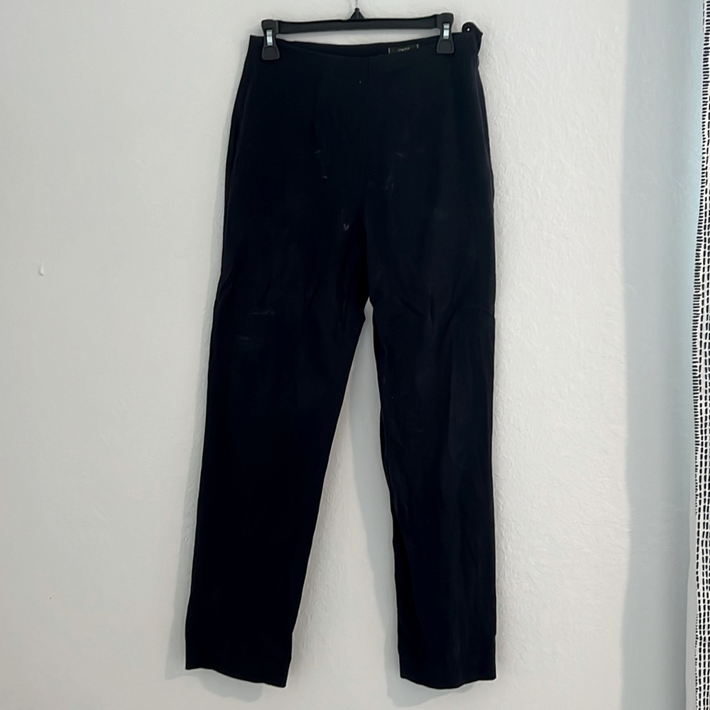 Eddie Bauer Navy Ankle Pants- Stretch